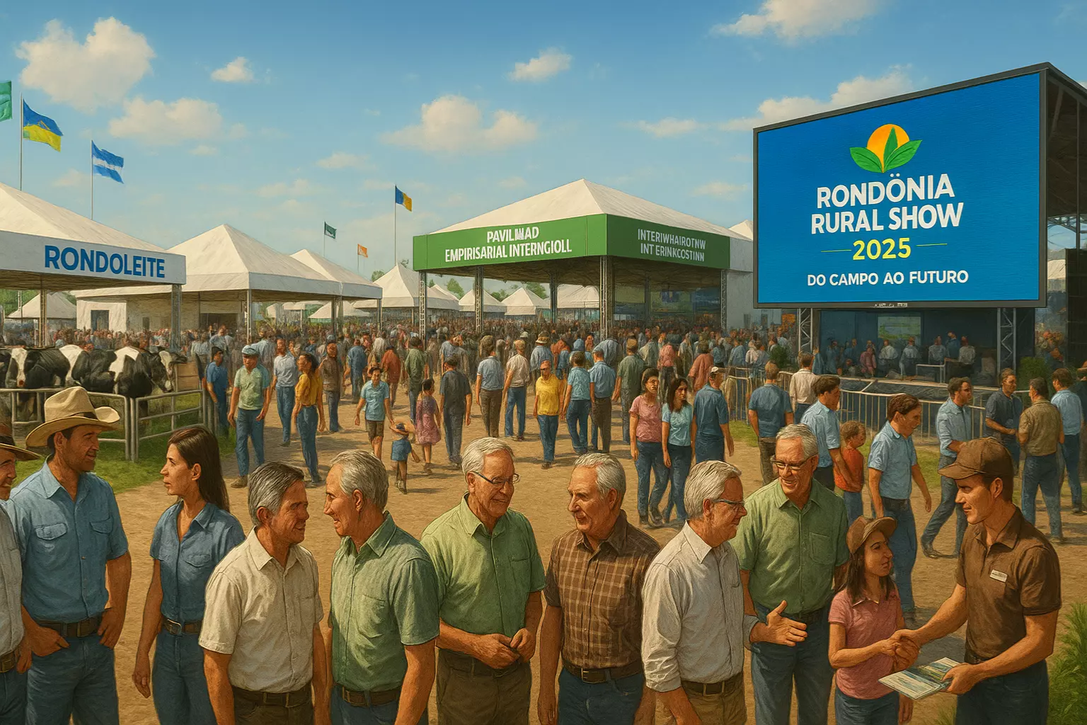 Imagem do post Rondônia Rural Show 2025: Ji-Paraná se prepara para a maior feira do agro na Região Norte